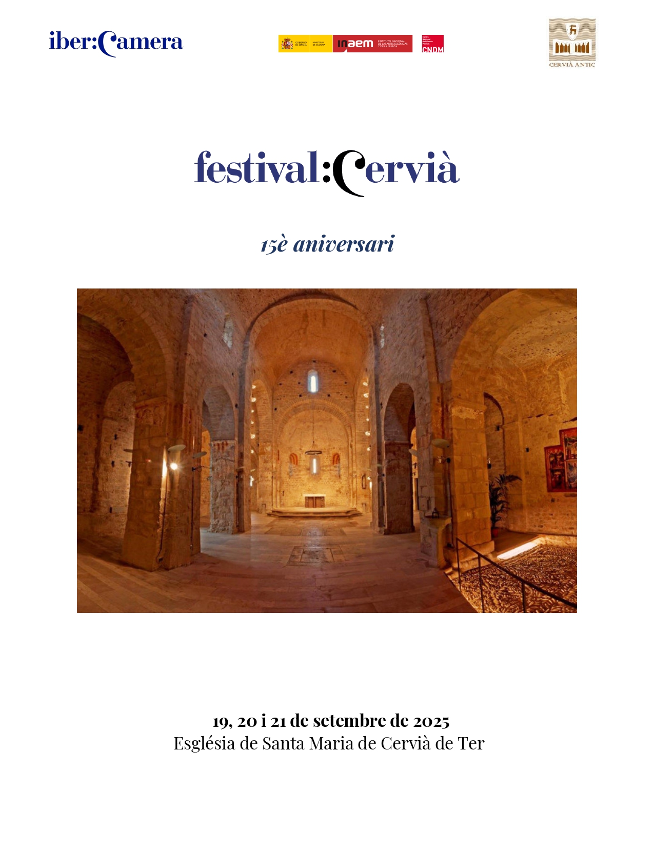 XV Festival de Cervià